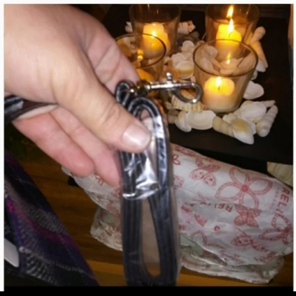 Relic By Fossil Purple Pink Plaid Shoulder & Hand Bag NWOT - Picture 4 of 16